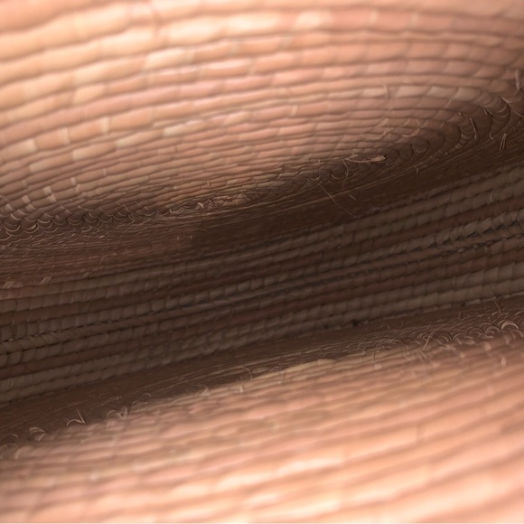 MEXICAN HANDMADE STRAW BEACH PURSE FROM PUERTO VALLARTA - Picture 3 of 6